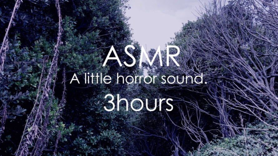 ASMR 環境音 | 少しホラーな雰囲気でゾワゾワドキドキする動画 | 3時間 | environment sound