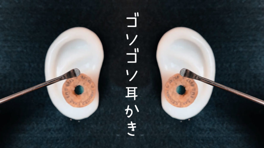 ASMR Ear cleaning | ゴソゴソ耳かき音が脳を通って移動する | 1時間 | No Talking
