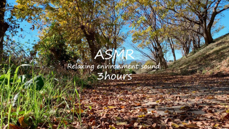 ASMR | 睡眠 | ぽかぽかの日差しを浴びてのんびりする | 3時間 | environment sound